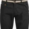 Indicode Jeans Chino Shorts Regular Chino Cuba Heren Zwart