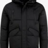 Indicode Jeans Winterjassen Winterjas Ravert Heren Zwart