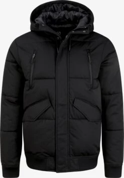 Indicode Jeans Winterjassen Winterjas Ravert Heren Zwart
