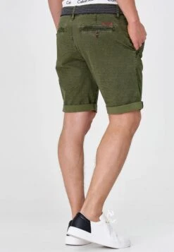 Indicode Jeans Chino Shorts Regular Chino Caedmon Heren Groen -Indicode Jeans Verkoop 92c19748338c7bca21eef22f4b49f97e