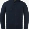 Indicode Jeans Vesten Gebreid Vest Arctic Heren Blauw / Zwart