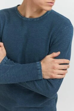 Indicode Jeans Crewneck Truien Trui Karpo Heren Blauw -Indicode Jeans Verkoop 944b471d883cc483cd27c60141eedf79