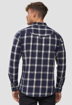 Indicode Jeans Altin - Overhemd - Navy -Indicode Jeans Verkoop 9462bd0b015b405abbfa38eda2568018
