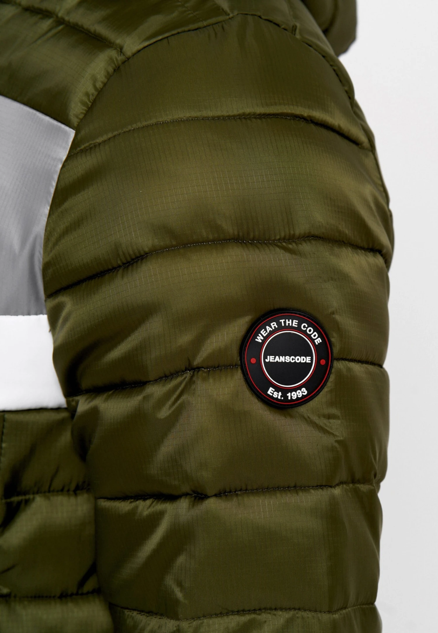 Indicode Jeans Tussenjassen Tussenjas Hampshire Heren Olijfgroen 7 Indicode Jeans Tussenjassen Tussenjas Hampshire Heren Olijfgroen - Image 7