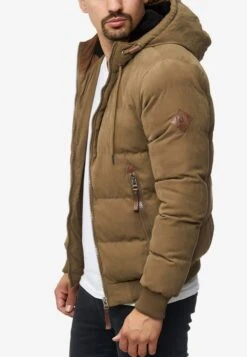 Indicode Jeans Winterjassen Winterjas Adeline Heren Bruin -Indicode Jeans Verkoop 948878984e7986c205f307c3cd6396c9