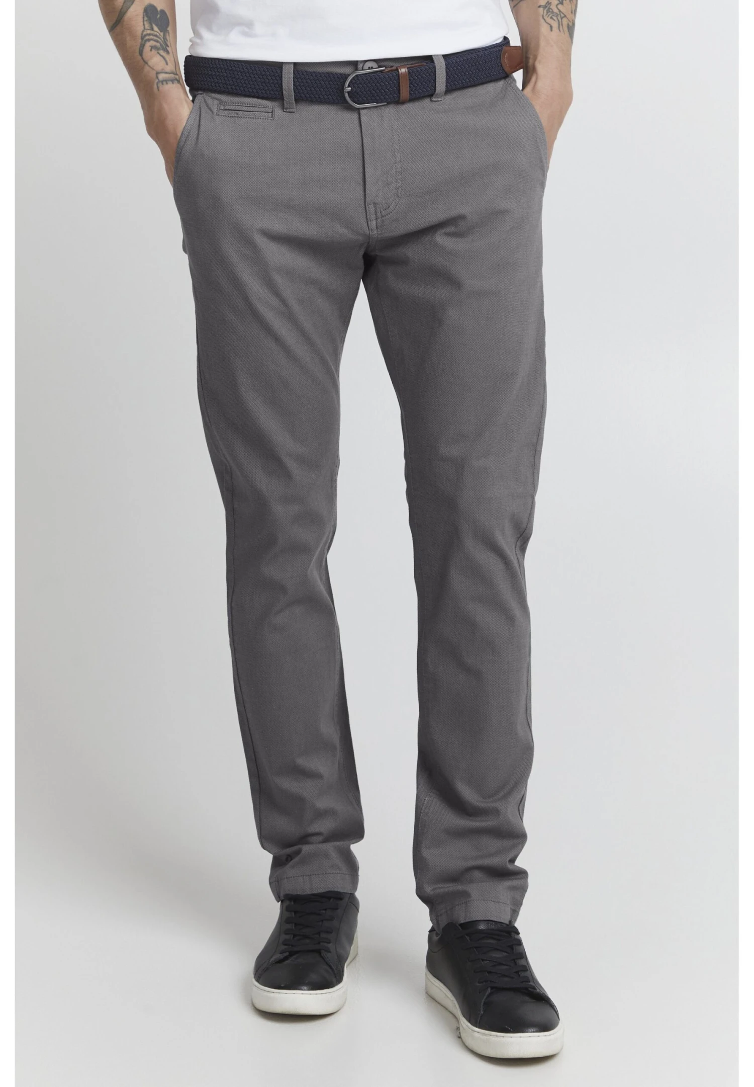 Indicode Jeans Chino - Light Grey 1 Indicode Jeans Chino - Light Grey