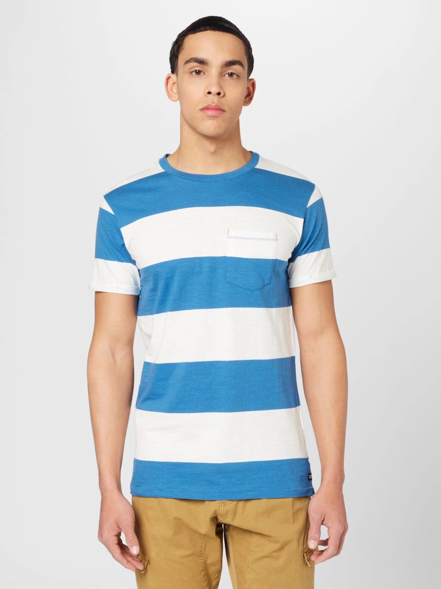 Indicode Jeans T-shirts Shirt Linus Heren Azuur 3 Indicode Jeans T-shirts Shirt Linus Heren Azuur - Image 3