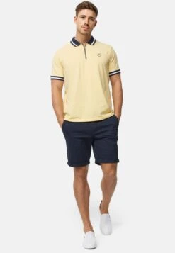 Indicode Jeans Polos Shirt Limbo Heren Geel -Indicode Jeans Verkoop 968ab91fd4c7b9476596294803b85505