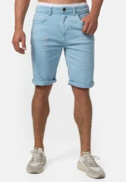 Indicode Jeans Jeansshort - Blue Wave