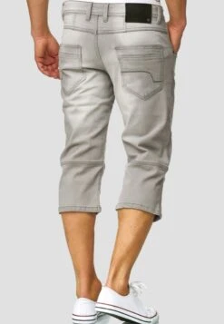 Indicode Jeans Jeansshort - Light Grey -Indicode Jeans Verkoop 973303fb77a44867a94babd1fd59ecf4