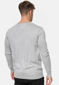 Indicode Jeans Gamal - Trui - Lt Grey Mix -Indicode Jeans Verkoop 97dea98446c24d0d86ebd91fab15d83f
