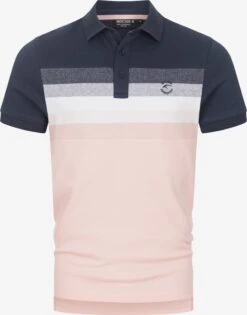 Indicode Jeans Polos Shirt Mobile Heren Pink