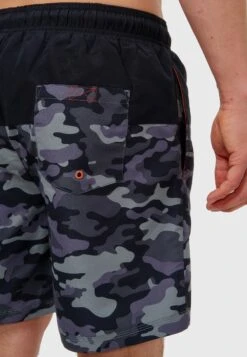 Indicode Jeans Zwemshorts - Dired Camouflage -Indicode Jeans Verkoop 989f505195684f51a092355d23a03950