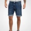 Indicode Jeans Idquentin - Jeansshort - Blue