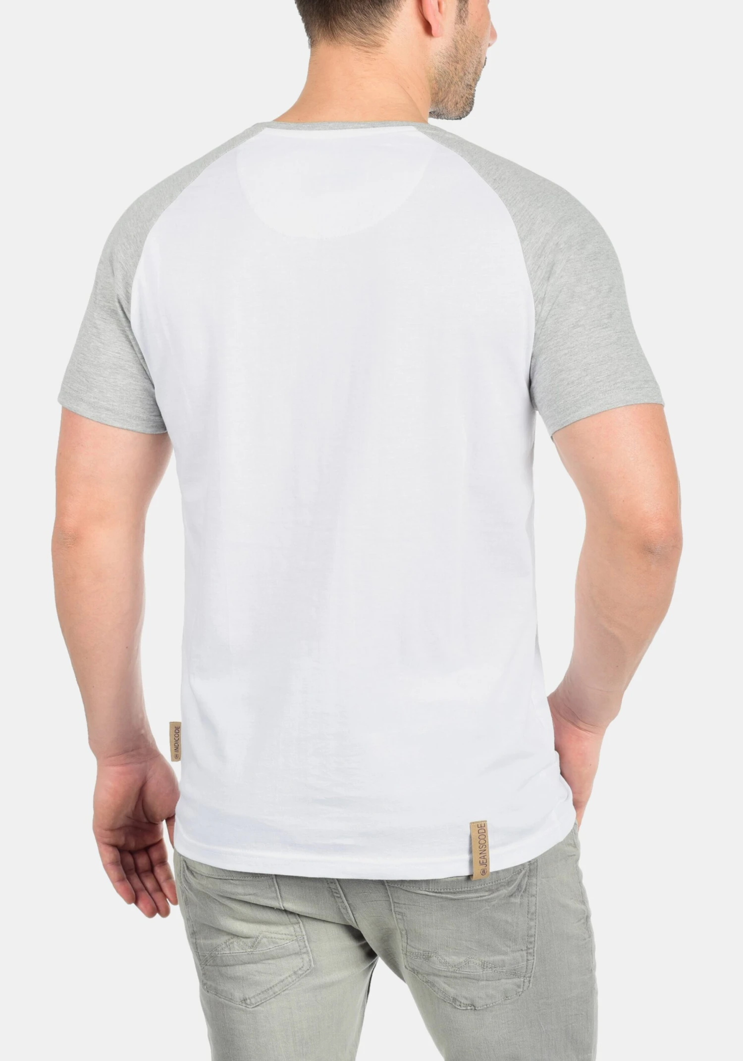 Indicode Jeans T-shirts Shirt Gresham Heren Wit 3 Indicode Jeans T-shirts Shirt Gresham Heren Wit - Image 3