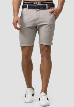 Indicode Jeans Bryant - Shorts - Lt Grey