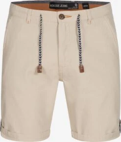 Indicode Jeans Chino Shorts Regular Chino Beauvals Heren Crème