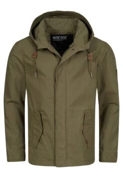 Indicode Jeans Lough - Lichte Jas - Army -Indicode Jeans Verkoop 9a711575a143456886919156bcf477b3