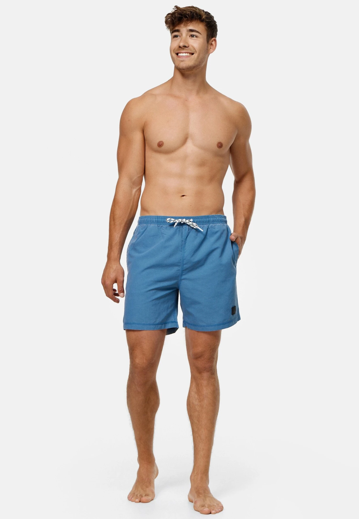 Indicode Jeans Ace - Zwemshorts - Copen Blue 2 Indicode Jeans Ace - Zwemshorts - Copen Blue - Image 2