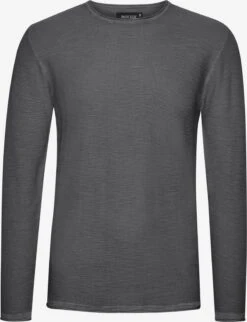 Indicode Jeans Crewneck Truien Trui Karpo Heren Grijs