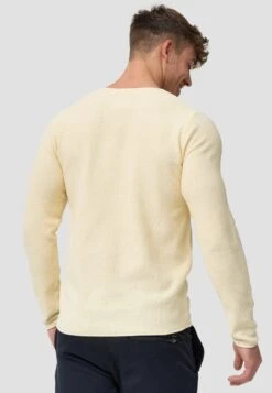 Indicode Jeans Crewneck Truien Trui Loakim Heren Geel Gemêleerd -Indicode Jeans Verkoop 9d38beff742894460b7269a4d6975946