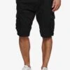 Indicode Jeans Cargo Shorts Regular Cargobroek Monroe Cargo ZA Heren Zwart