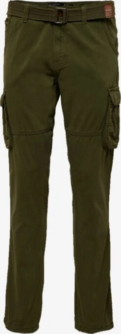 Indicode Jeans Cargobroeken Regular Cargobroek Villiam Heren Olijfgroen