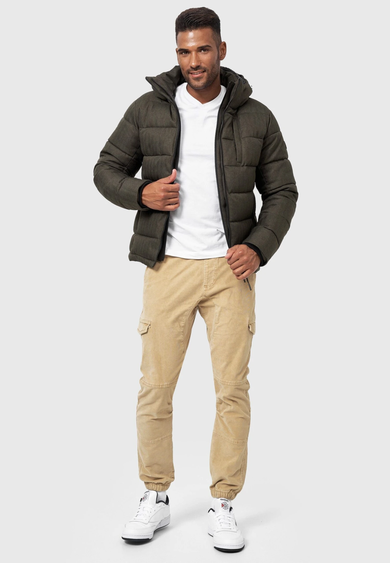 Indicode Jeans Hebert - Winterjas - Army 2 Indicode Jeans Hebert - Winterjas - Army - Image 2