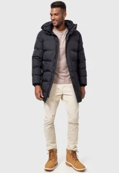 Indicode Jeans Parkas Winterparka Leugene Heren Zwart -Indicode Jeans Verkoop 9e6488001d7b30ad209550939ac39edf