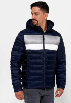 Indicode Jeans Hampshire - Winterjas - Navy Mix