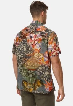 Indicode Jeans Kurzarm Inwalli - Overhemd - Army -Indicode Jeans Verkoop 9f41992231e34c019d84b86440615c15