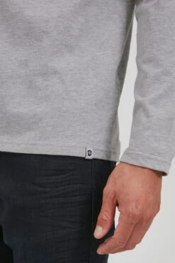 Indicode Jeans Longsleeves Shirt Amadeo Heren Grijs / Grijs Gemêleerd -Indicode Jeans Verkoop 9f585c6f47ba3d20121b98983e78c4e6