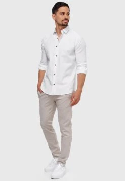 Indicode Jeans Chinos Regular Chino Rodekro Heren Ecru -Indicode Jeans Verkoop 9f6967c816e8bd83fb453bf17d1ce46d