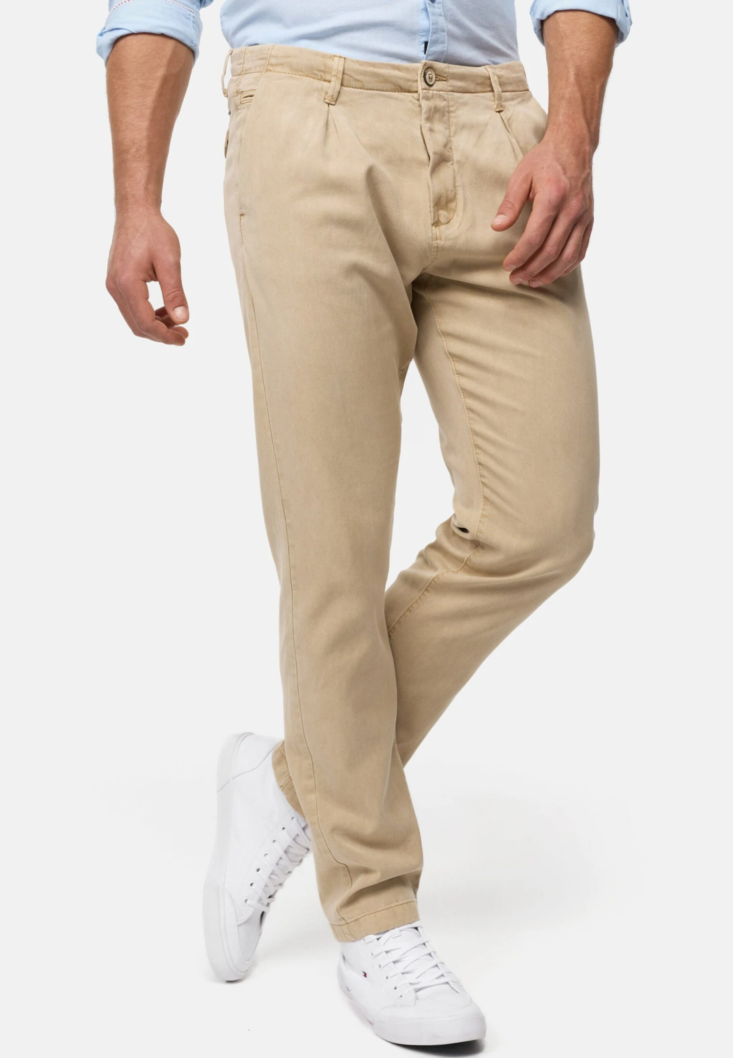 Indicode Jeans Chinos Regular Chino Ville Heren Beige 5 Indicode Jeans Chinos Regular Chino Ville Heren Beige - Image 5