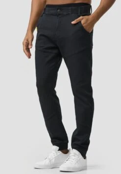 Indicode Jeans Pantalons Tapered Broek Zannes Heren Zwart -Indicode Jeans Verkoop 9fcc146d4b64a8016e8421afe6dd6347