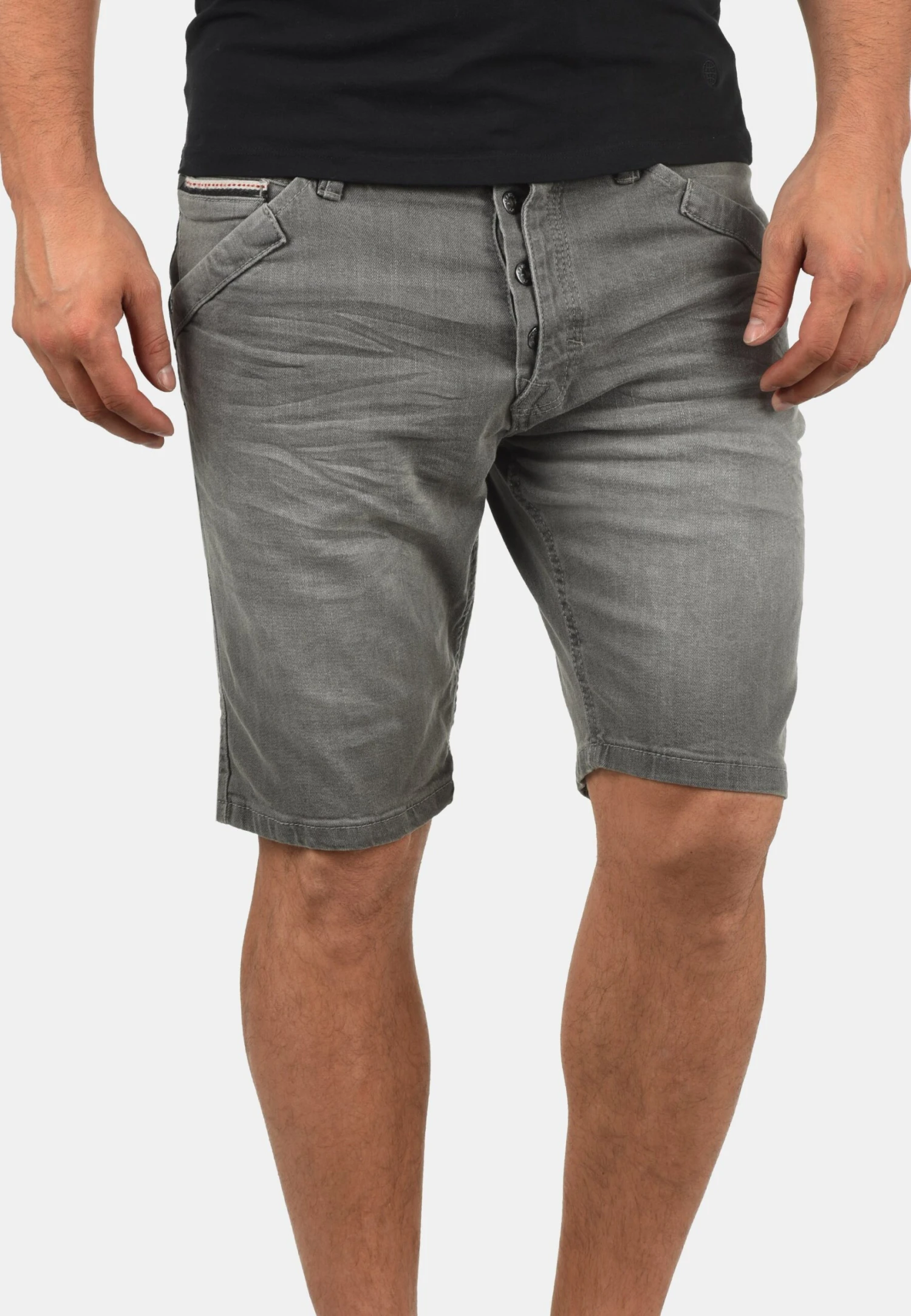 Indicode Jeans Idalessio - Jeansshort - Light Grey 1 Indicode Jeans Idalessio - Jeansshort - Light Grey