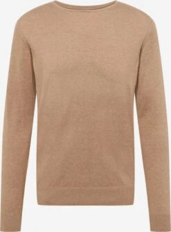 Indicode Jeans Crewneck Truien Trui Heren Beige