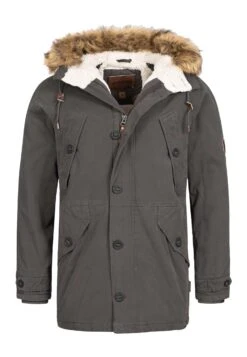 Indicode Jeans Winterjas - Anthracite -Indicode Jeans Verkoop a34e028331924e03b6e489a4358ee458