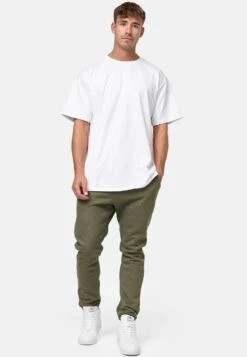 Indicode Jeans Sweatpants Regular Broek Richmond Heren Olijfgroen -Indicode Jeans Verkoop a3844cead5f24b251c3b6c6353064580