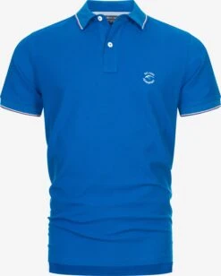Indicode Jeans Polos Shirt Wallo Heren Blauw