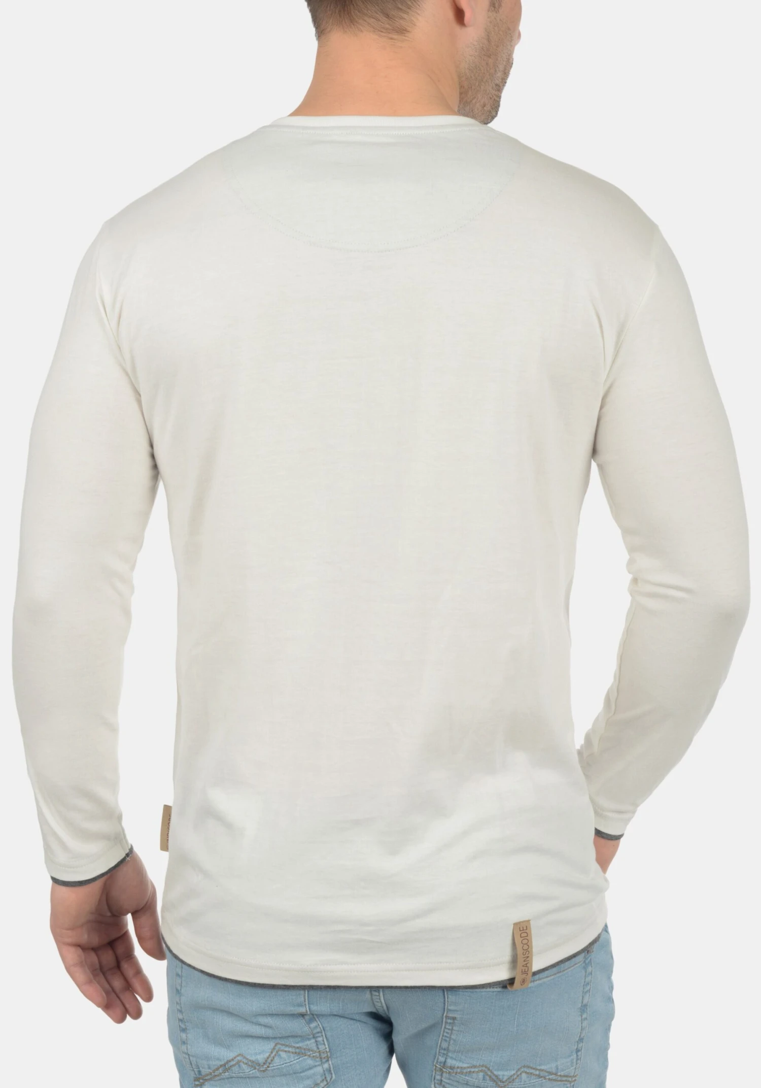 Indicode Jeans Longsleeves Shirt Gifford Heren Wit 3 Indicode Jeans Longsleeves Shirt Gifford Heren Wit - Image 3