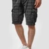 Indicode Jeans Cargo Shorts Regular Cargobroek Monroe Cargo ZA Heren Grijs