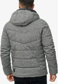Indicode Jeans Winterjassen Winterjas Circus Heren Grijs -Indicode Jeans Verkoop a4ff4b652e8ee0115c180f6d4ed30b5c