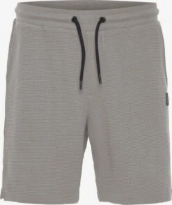 Indicode Jeans Sweat Shorts Regular Broek Nilsson Heren Stone Grey