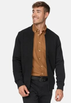 Indicode Jeans Vesten Gebreid Vest Marwan Heren Zwart -Indicode Jeans Verkoop a60fb7d637ad0cb71cbd48932c88a3da