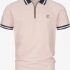 Indicode Jeans Polos Shirt Limbo Heren Pink