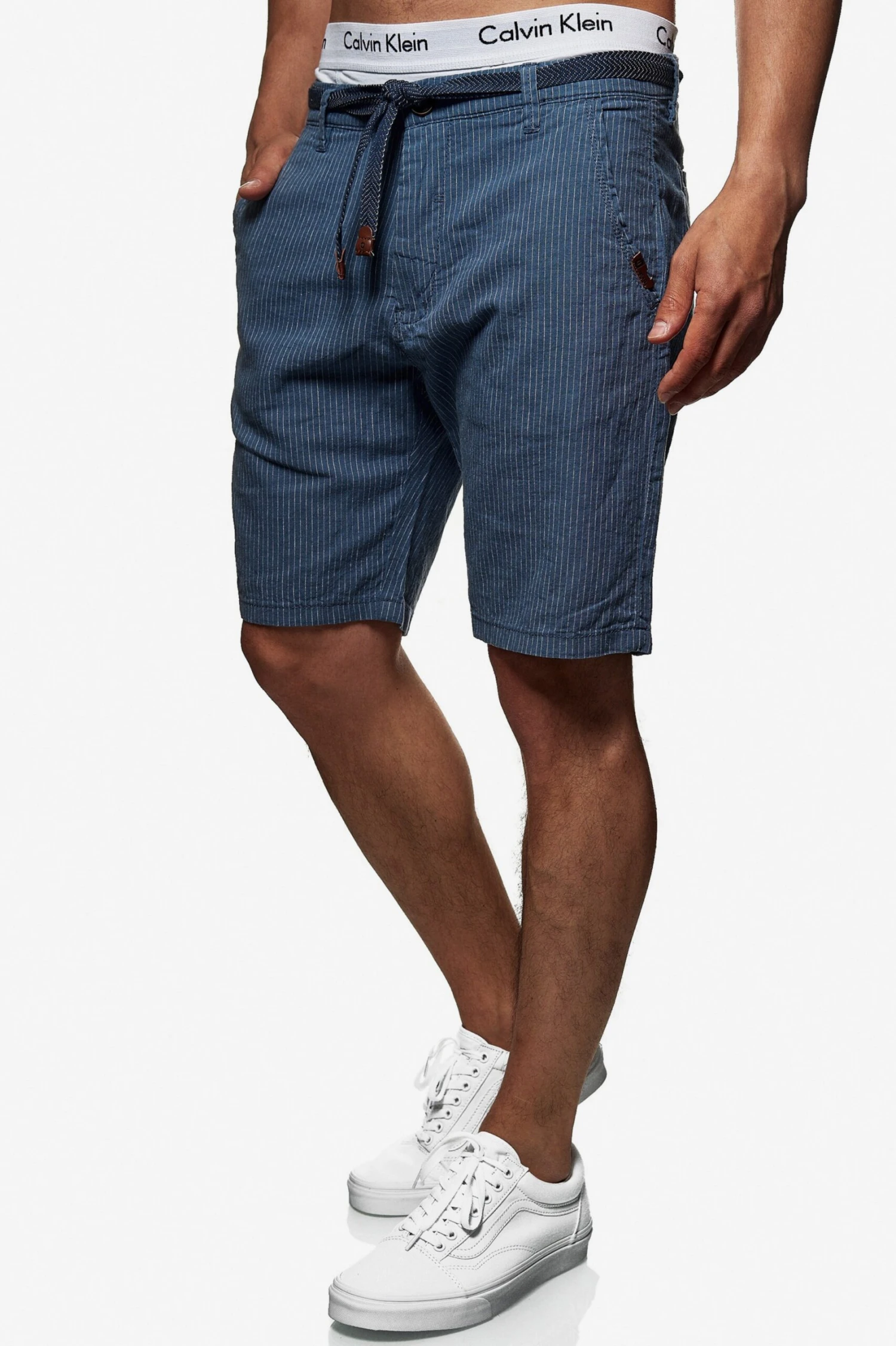 Indicode Jeans Chino Shorts Regular Chino Enford Heren Blauw 3 Indicode Jeans Chino Shorts Regular Chino Enford Heren Blauw - Image 3