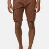 Indicode Jeans Arbor - Shorts - Bombay Brown