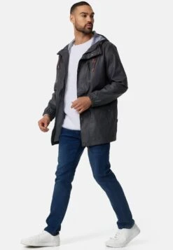 Indicode Jeans Parka - Dk Grey -Indicode Jeans Verkoop a867e75d368c4499b1a39dcbd79e520e