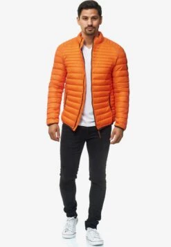 Indicode Jeans Tussenjassen Tussenjas Islington Heren Oranje -Indicode Jeans Verkoop a8a95fa5a0ffecfafc8beb4ac1d5b074